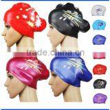 Professional Swimming Hat Manufacture/silicone Swimming Hats for Long Hair