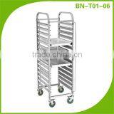 Commercial Stainless Steel Catering Tray Trolley BN-T16~T18 thumbnail-4