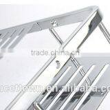 Stainless Steel L Shape Bathroom Corner Wall Shelf for Hotel and Home thumbnail-5