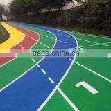 Playground IAAF High Quality PU Running Tracks,athletic Track Surface Tartan Track Quality Choice thumbnail-1