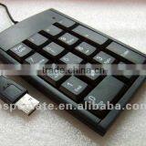 Usb Wired 17keys Numeric Keyboard Wholesaler
