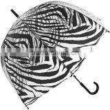 Automatic Open 8 Metal Ribs Promotion Straight EVA Umbrella