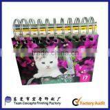 Printable Paper Desk Calendar 2016 With Stand thumbnail-1