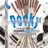 Glico Pocky Biscuit Japanese Stick Cookies&Cream Flavour 45 g.