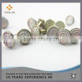 Latestly metal decorative crystal rivet