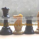 Chess Piece With Beige & Black