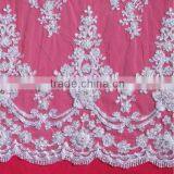 Diamante Beaded Lace Edge For Wedding Dress