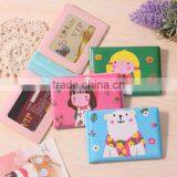 Plastic Gift Lovely Flower Print Card Holder With High Quality thumbnail-1