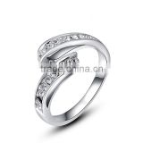 IN Stock Wholesale Gemstone Luxury Handmade Brand Women Metal Ring SKD0310