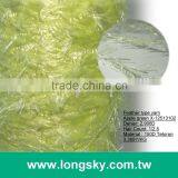 (X-125) 2016 Spring Apple Green Color Tetoron Feather Hairy Blended Knitting Yarn thumbnail-1