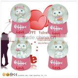 Handmade Wedding Favors Gifts Resin Cat Snow Globe thumbnail-2