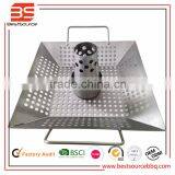 Good Use BBQ Tool Of Stainless Steel Grilled Fry Pan Chicken Pan thumbnail-1