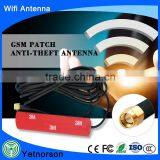 Factory supply 2.4ghz mini wifi patch Antenna 2dbi with 3M glue sticky