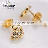 IN STOCK Yiwu Ladies Accessories Copper Zircon Fashion Jewelry Set thumbnail-4