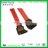 high quality sata cable with lanch 7pin made by professional factory