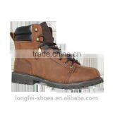 Rubber Outsole Safety Shoes With Genuine Leather In China