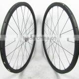 Only 1060g farsports tubular wheelset 30mm road bike rims 20/24H carbon Ti straight pull red color