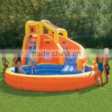 2016 cheap and high quality inflatable water slide, giant water toys for kids, inflatable slide