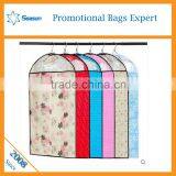 Hottest Floral Pattern Non Woven Suit Cover Bag Fabric Garment Bag Supplier's Choice thumbnail-2