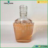 350ml Clear Empty Wine Glass Bottle With Aluminum Cap thumbnail-3