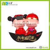 High Quality Lovely Bridegroom and Bridge Resin Crafts Home Decor Air-washer thumbnail-1