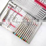 Implants Osteotomes Silver Material Matel Straight Concave