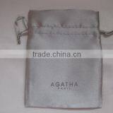 Small Satin Jewelry Drawstring Pouch Bags