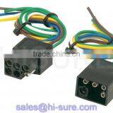 6 Pin Wire Plug Connector, 6 Pin Square Trailer Plug, 6 Pin Wire Connector thumbnail-1