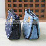 New Creative Jean Shorts Pencil Case Big Capacity Zipper Pencil Bag School Supplies Student Stationery Cosmetic Bag thumbnail-3