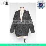 Women Heavy Knit Sweater Shawl Collar Cardigan thumbnail-1