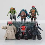 Teenage Mutant Ninja Turtles figure toys 3D USA japanese cartoon movies anime animation OEM&ODM Customize pvc doll manufacture