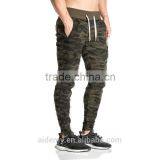 Custom Mens Camo Joggers Sweatpants With Zip Workout Jogging Pants thumbnail-2