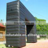 Giant Black Inflatable Entrance Archway Door