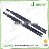 High Quality 37mm Full Extension Ball Bearing Drawer Rail Furniture Accessories Drawer Slide