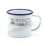 300ml Steel Custom Enamel Mugs