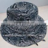 best selling men's printing wool felt fedora hat