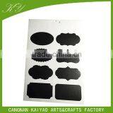 Wholesale Custom Removable Self Adhesive Plastic Glass Bottle Label Sticker Chalkboard Label Writable Vinly PP Decal Sticker thumbnail-1