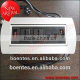 CE Approved Manual Table Flip Up Power Outlets/Desktop Rotating Socket for Office Standard Plugs thumbnail-4