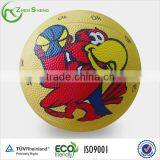 Zhensheng Rubber Basketballs Colorfull Basketballs Promotional Basketball thumbnail-6
