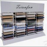 SR010-4 New Style Metal Quartz Stone Counter Display Standss for Promotion