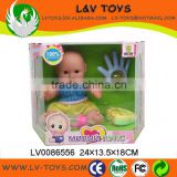 2013 New Fashion High quality 8 inch Vinyl doll set as gift for children/kids play with EN71 LV0086556