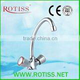 High Quality RTS8821-6A Double Handle Sink Mixer thumbnail-1