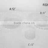 Glass Charger Plates Wholesale PZ20 thumbnail-1