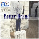 BETTER BRAND supply plastic chicken transport cage for sale(factory price)