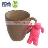 Tea Buddy Novelty Silicone Tea Infuser in Multiple Colors thumbnail-2
