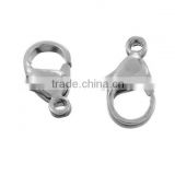 Classical design high finished 304 stainless steel lobster clasp