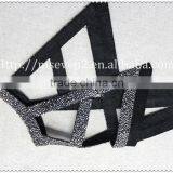 New Fashion Design Big Hot Fix Rhinestone Collar, Women Beaded Collar thumbnail-3