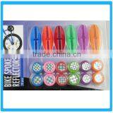 Decorative Bike Cycling Bicycle Wheel Spoke Reflectors thumbnail-1