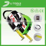 High Quality 3m/5m/7.5m/8m/10m Plastic Steel Meter Tape Measure