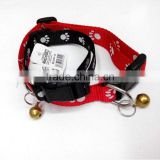 wholesale new arrive dog Adjustable collar and leash with funny Bell/cat & pet collar